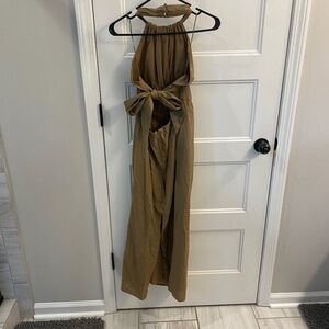 Banana Republic Lisa Linen Midi Dress